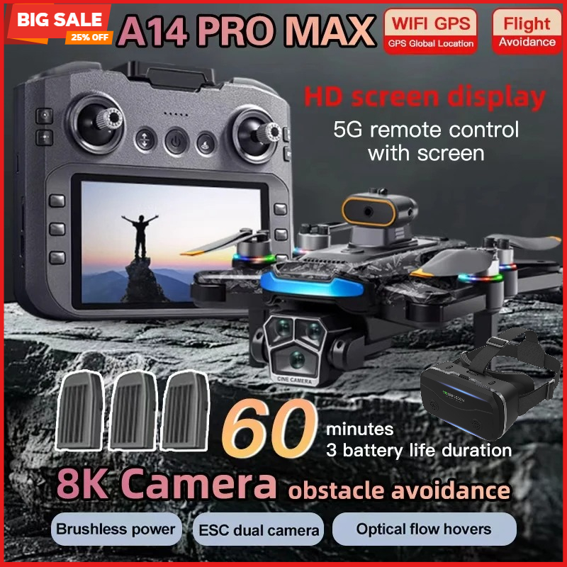 VEVLO 2026 A14 Pro Max GPS Dro - огляд і ціна Fpv Drone Charger