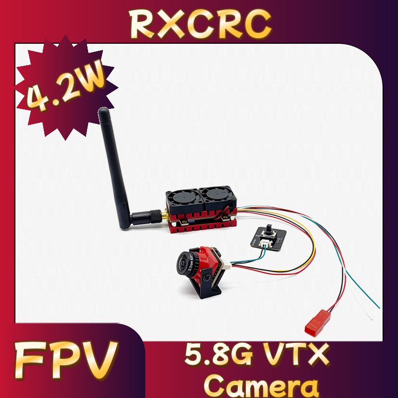 RXCRC 5.8G 48CH 4.2W High Powe - огляд і ціна Fpv Drone Camera