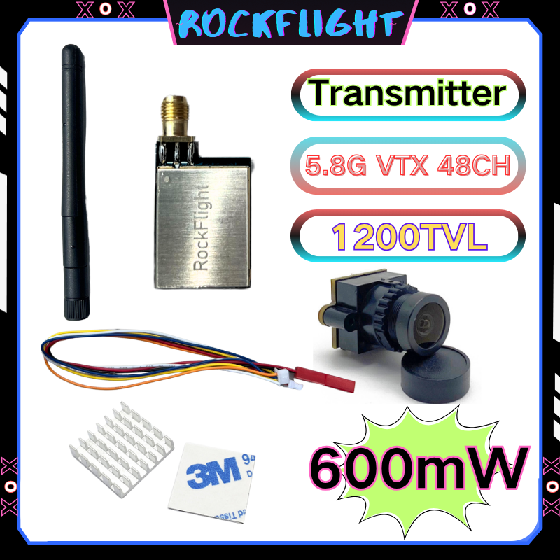 5.8GHz 48CH launcher 600mW Vid - огляд і ціна Fpv Drone Camera