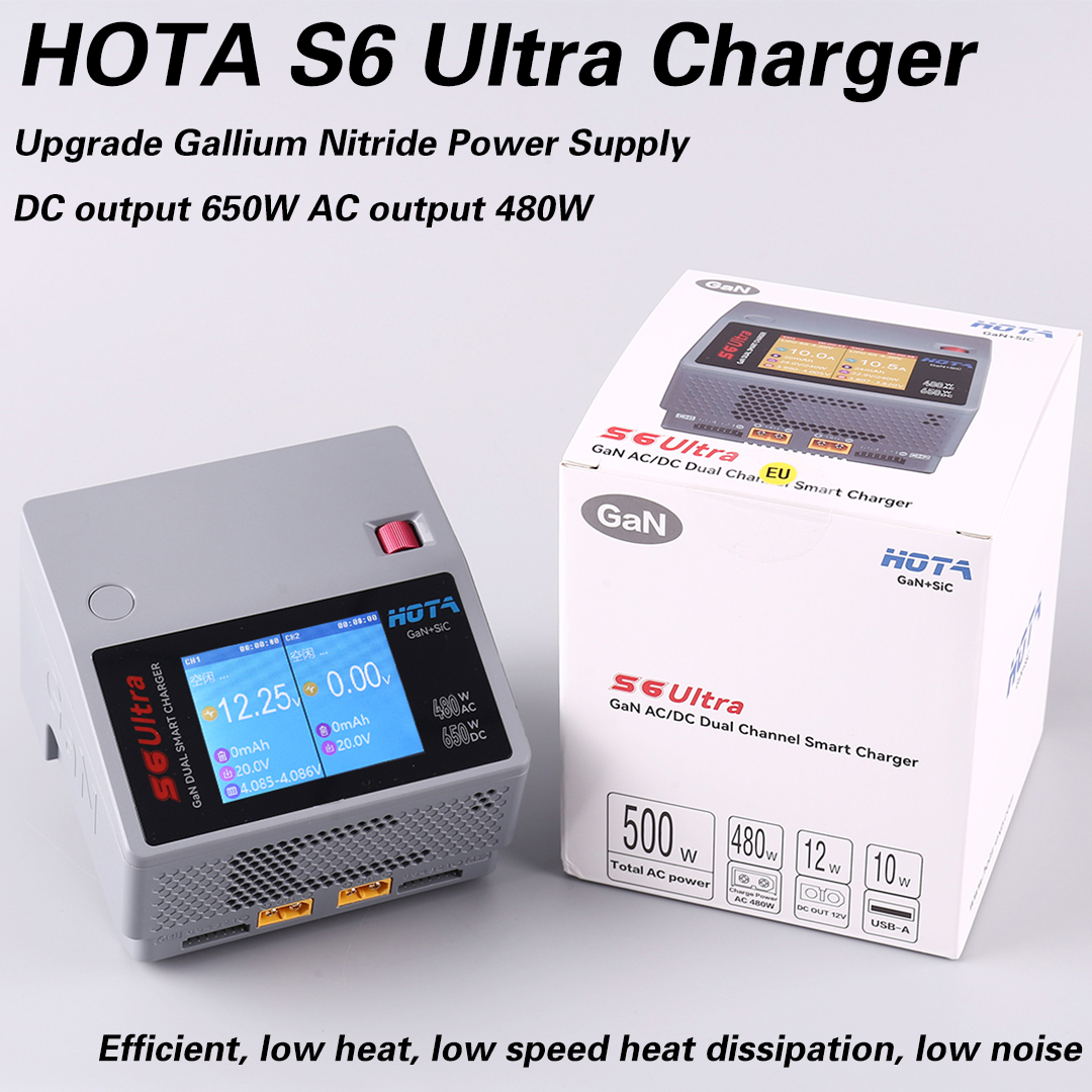 HOTA S6 Ultra Gallium Nitride  - огляд і ціна Fpv Drone Charger