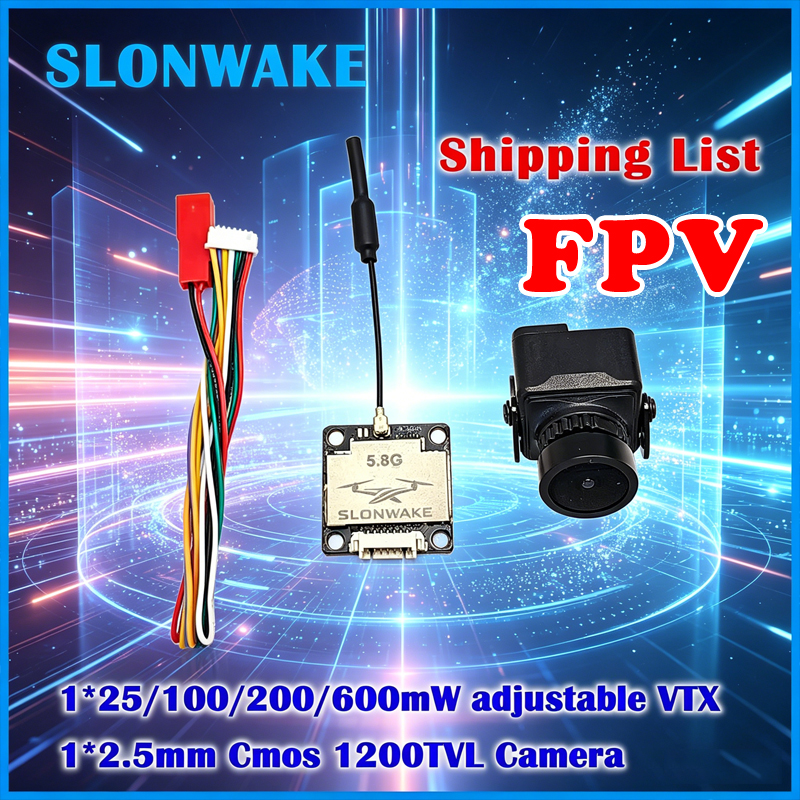 SLONWAKE Ready to use 5.8G 48C - огляд і ціна Fpv Drone Camera