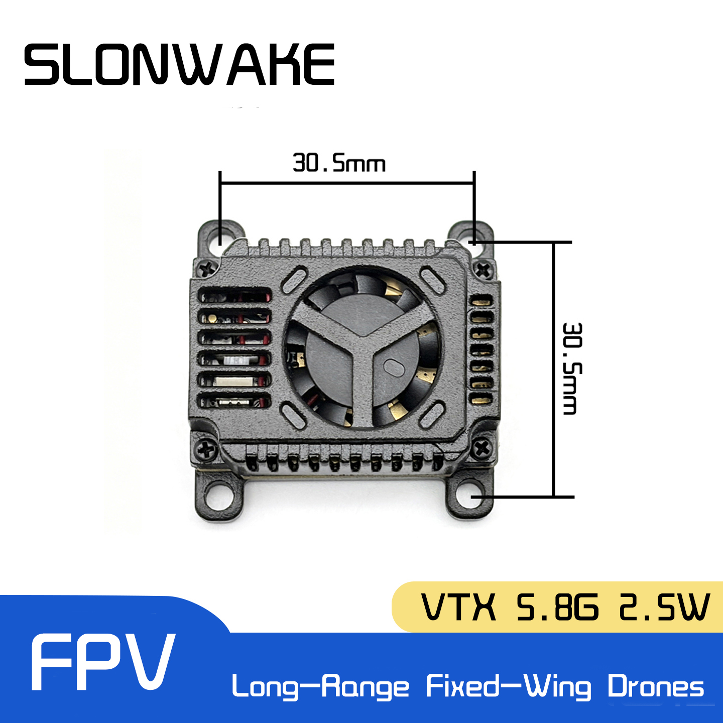 SLONWAKE 5.8G 48CH FPV Transmi - огляд і ціна Fpv Drone Vtx