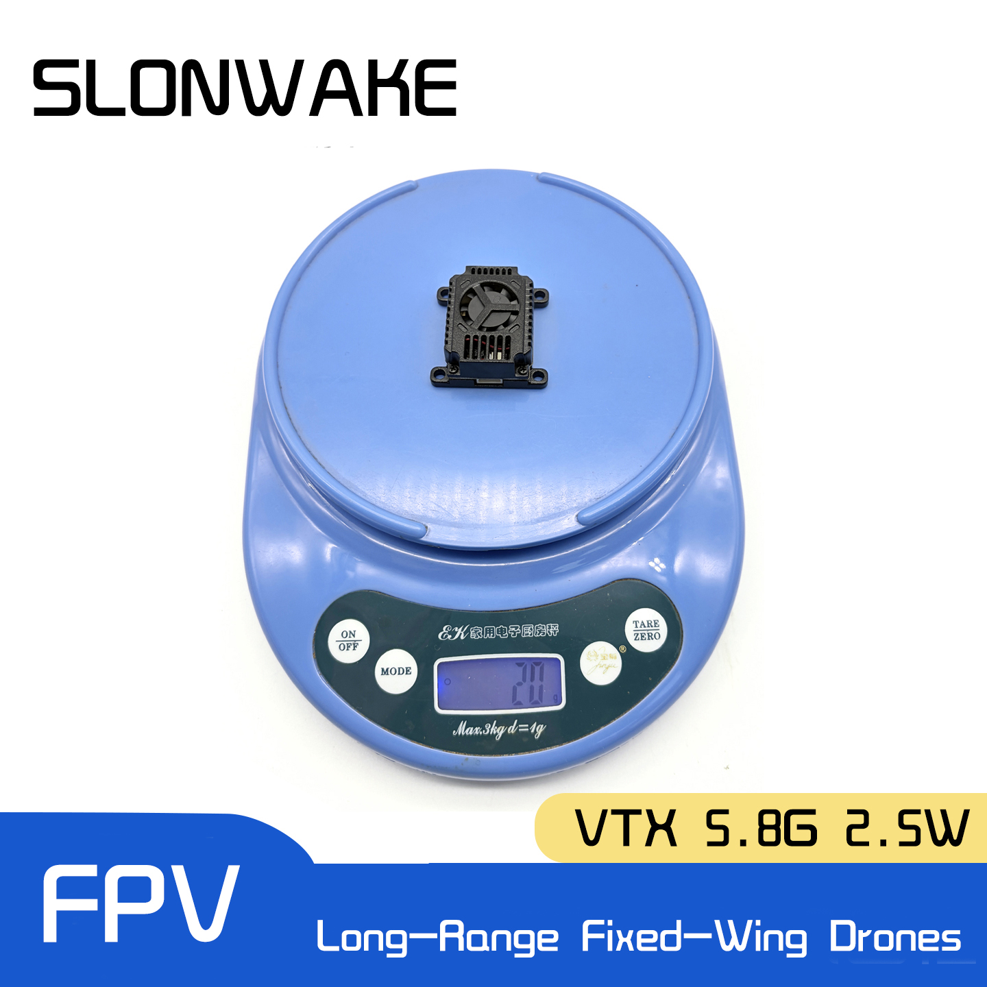 SLONWAKE 5.8G 48CH FPV Transmi - огляд і ціна Fpv Drone Vtx