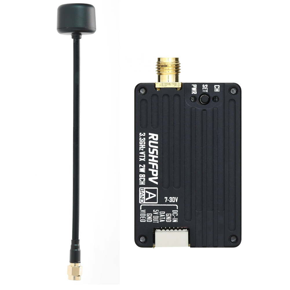 RUSHFPV 3.3G 2W VTX Transmitte - огляд і ціна Fpv Drone Vtx