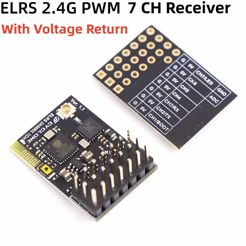 ELRS 2.4G PWM 7CH 6CH CRSF Rec - огляд і ціна Fpv Drone Flight Controller