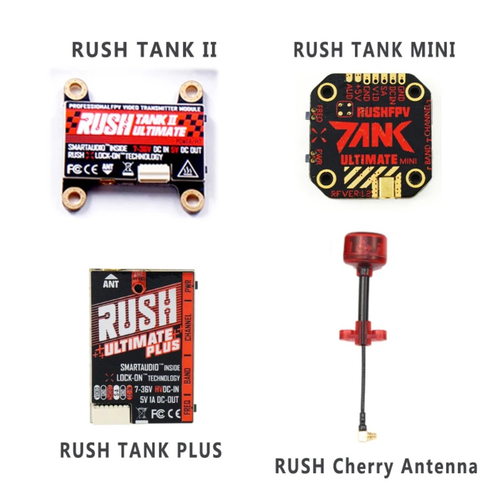 RUSH TANK Ultimate II/Mini/ PL - огляд і ціна Fpv Drone Vtx