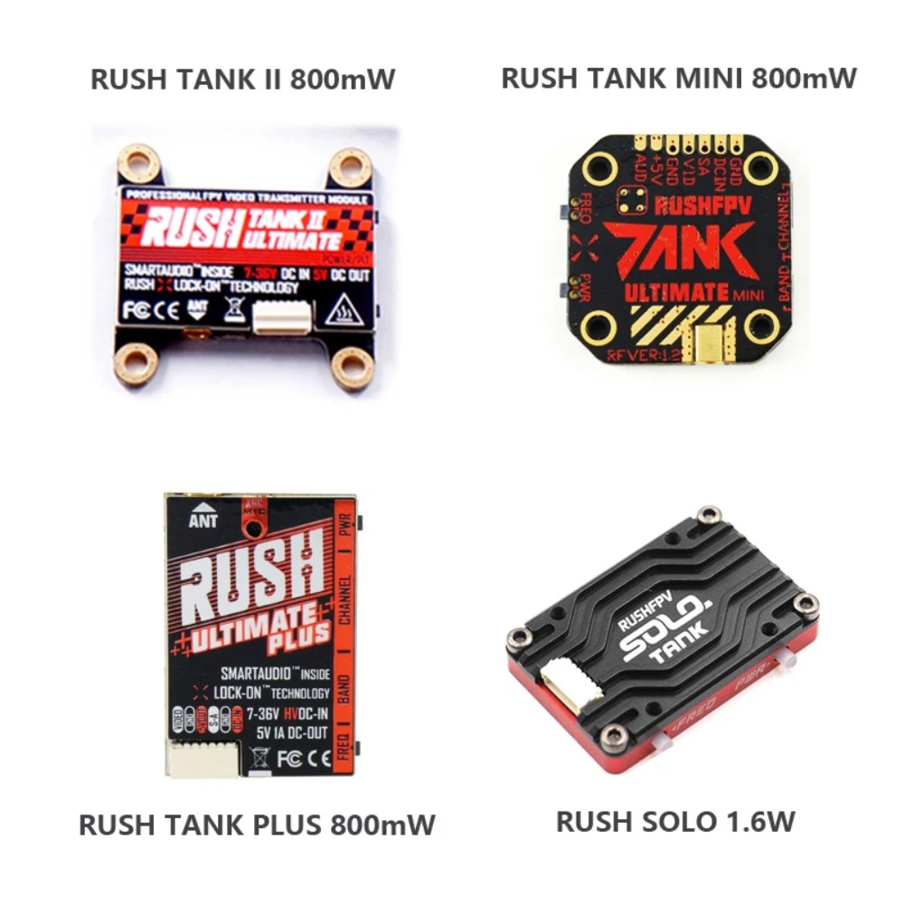 RUSH TANK Ultimate II/Mini/ PL - огляд і ціна Fpv Drone Vtx