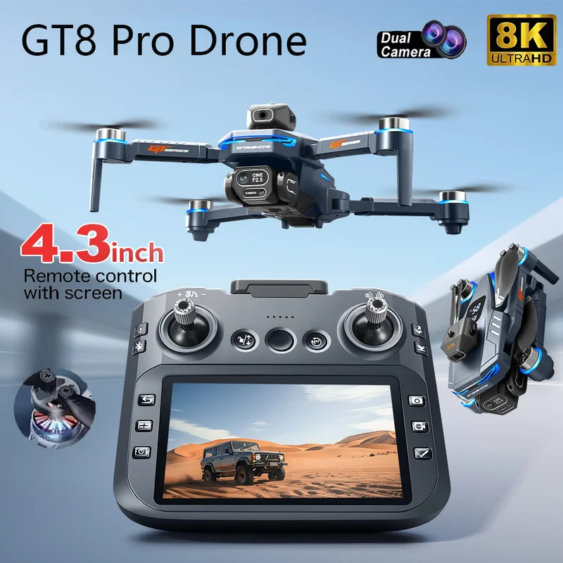 2026 New GT8 Drone GPS 8K Prof - огляд і ціна Fpv Drone Charger
